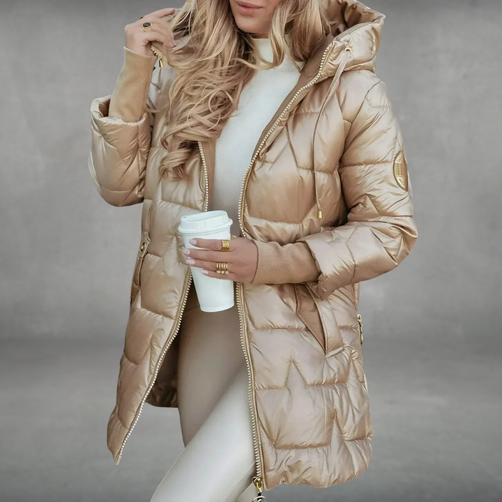 Mira | Long Quilted Jacket