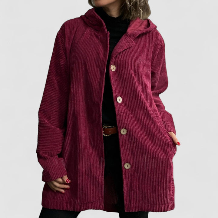 Ellen | Jacket with Buttons and Hood