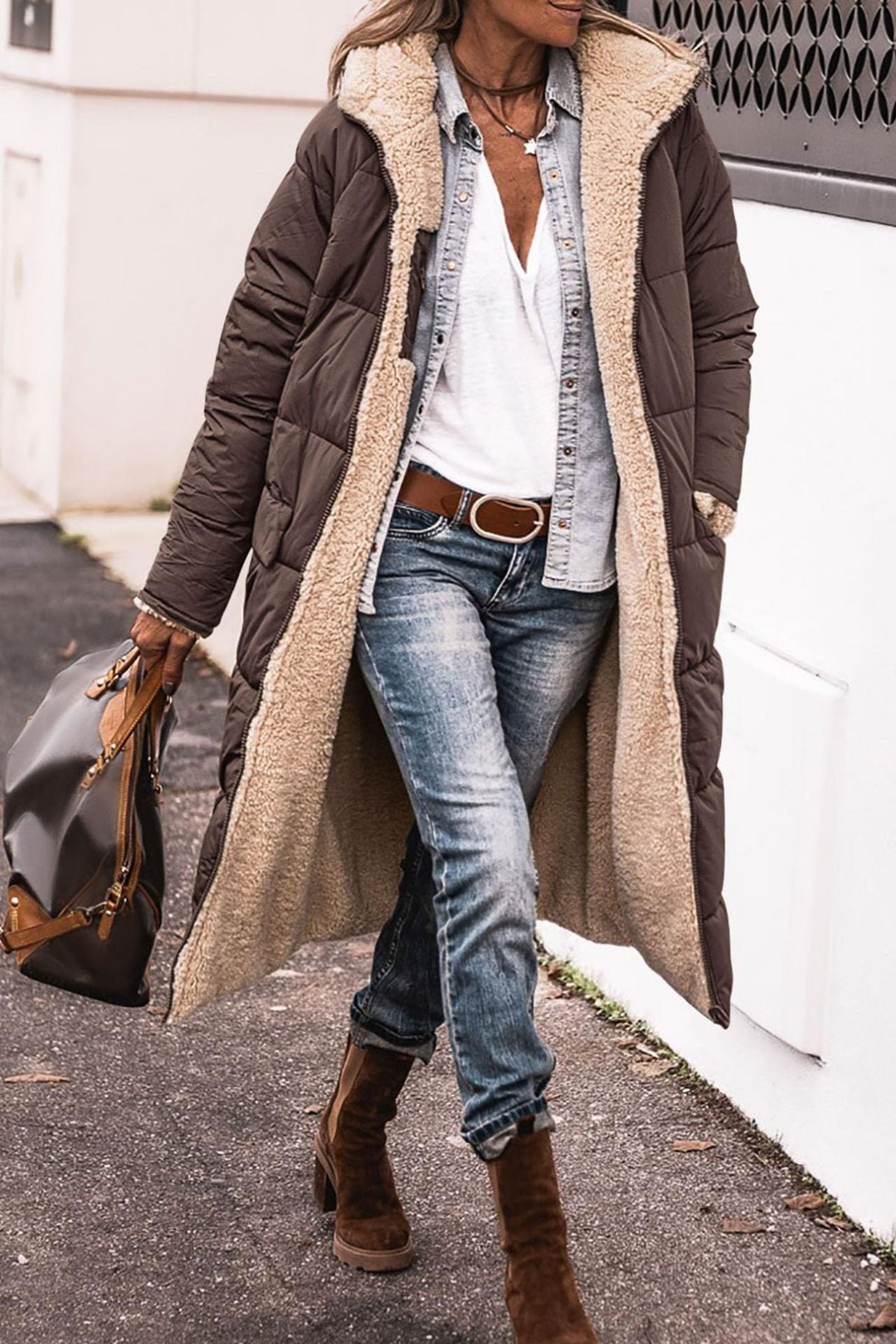 Sascha | Elegant Reversible coat