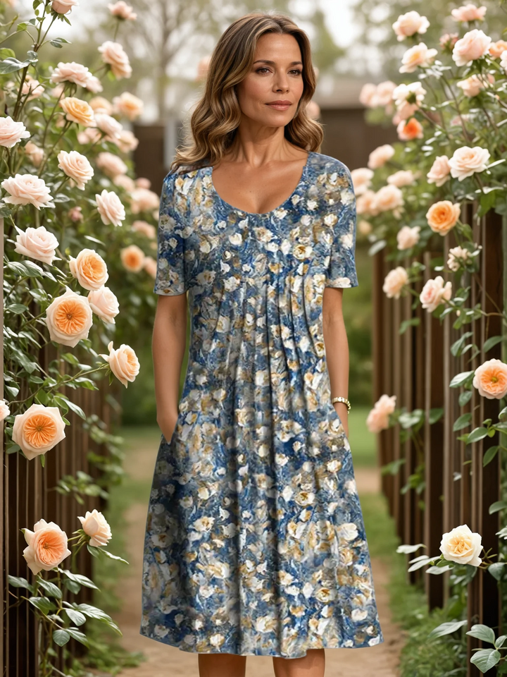 Harper™ | Elegant Dress with Tummy Coverage