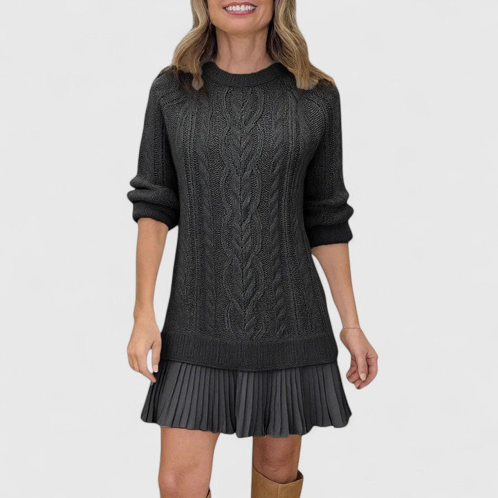 Ashlyndora | Elegant Knitted Dress