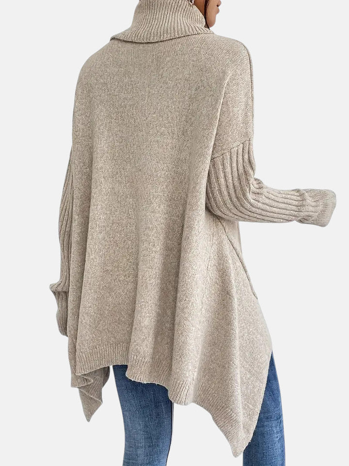 Brigitte | Long Turtle Neck Jumper