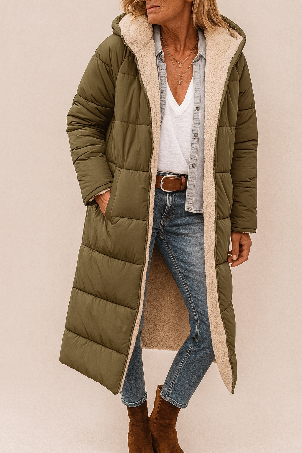 Sascha | Elegant Reversible coat