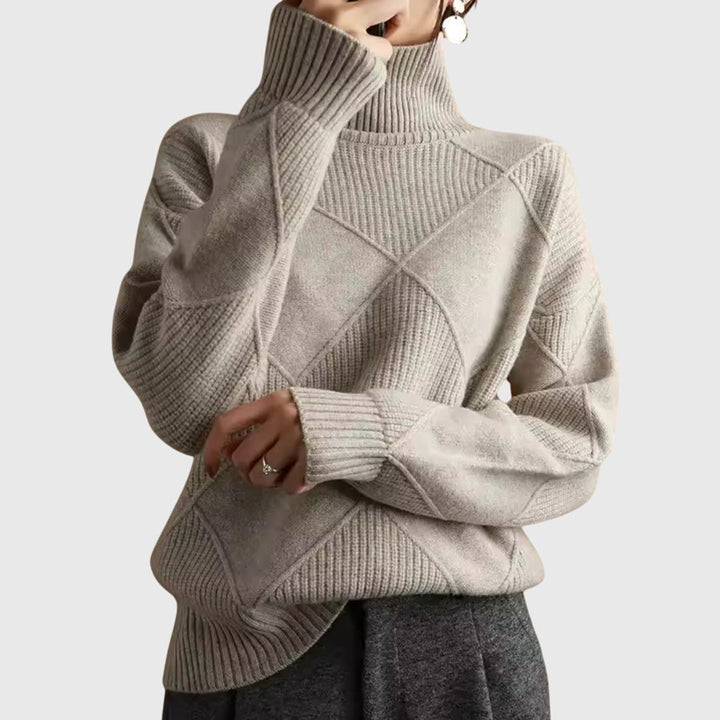 Angela | Roll Neck Jumper