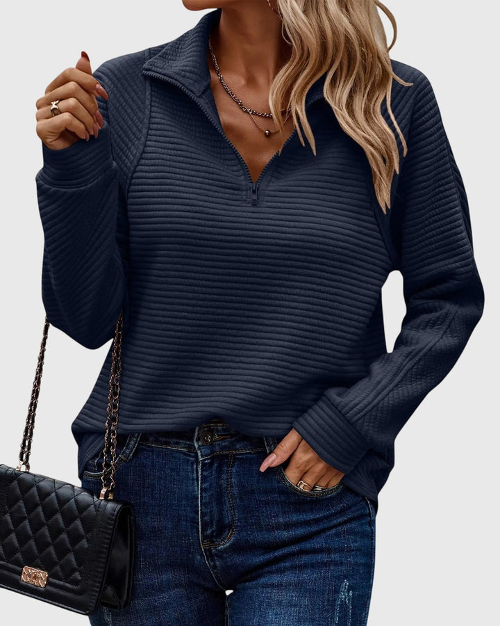 Abigail | Elegant Jumper with Zip
