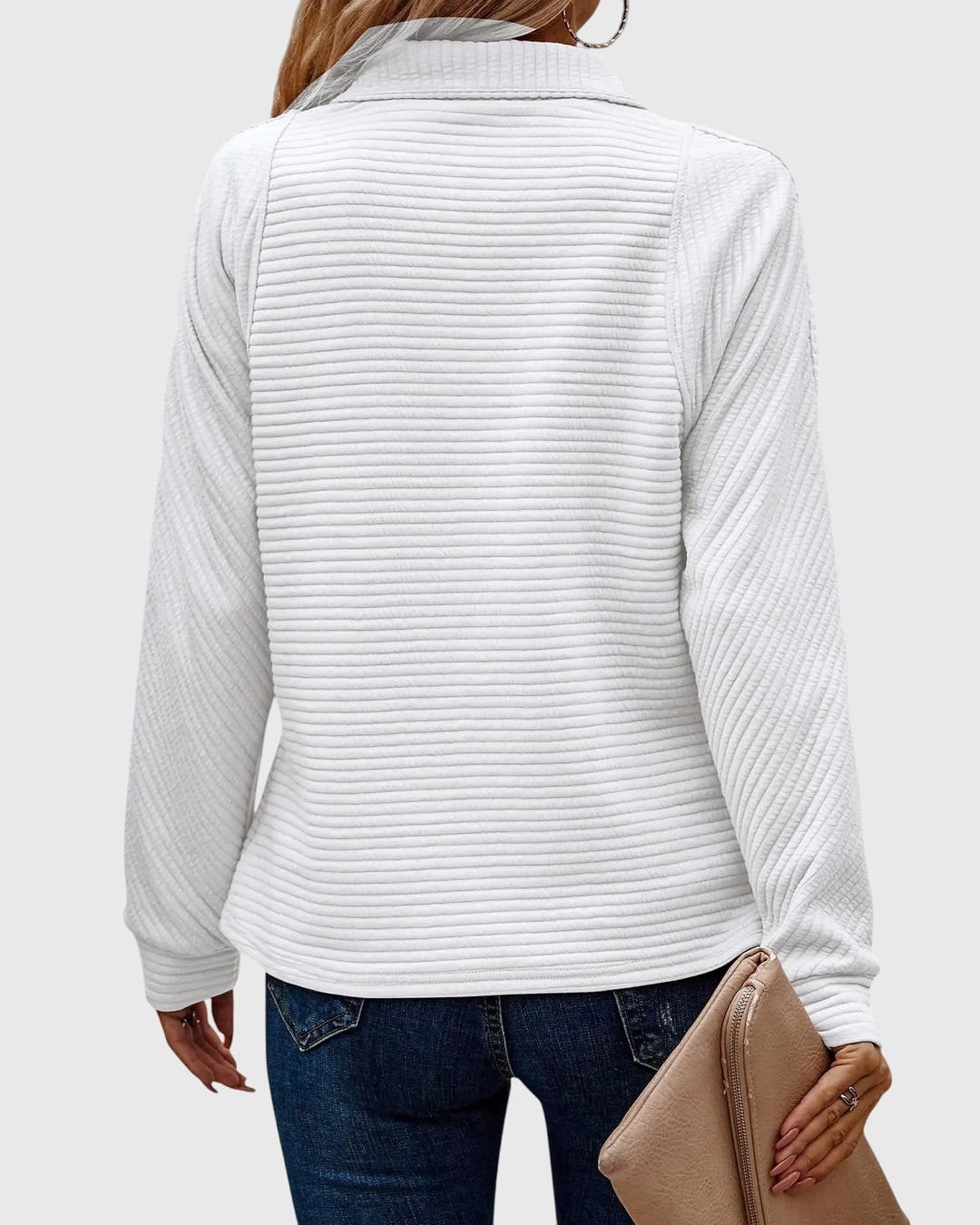 Abigail | Elegant Jumper with Zip