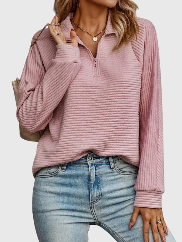 Abigail | Elegant Jumper with Zip