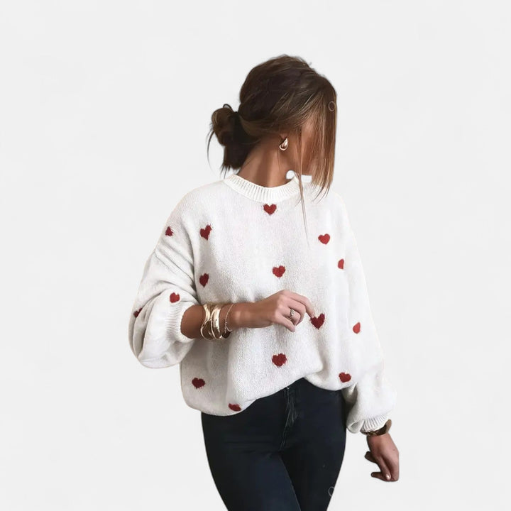 Isla | Hearts Jumper